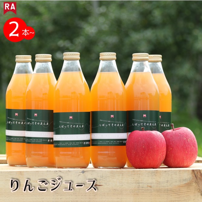 果汁100%アップルメイトりんごジュース1000ml紙パック3本入4箱⁄計