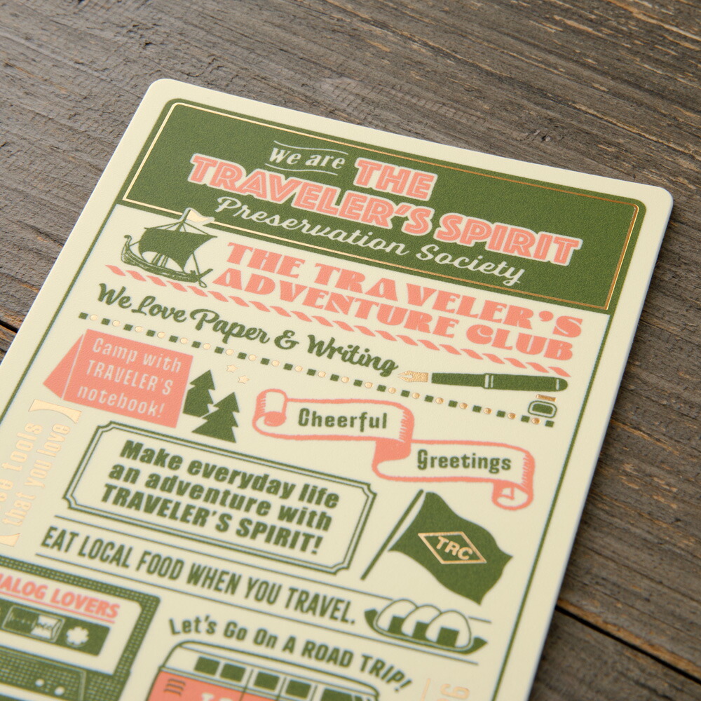 楽天市場】トラベラーズノート パスポートサイズ 下敷 2026 : アピオ