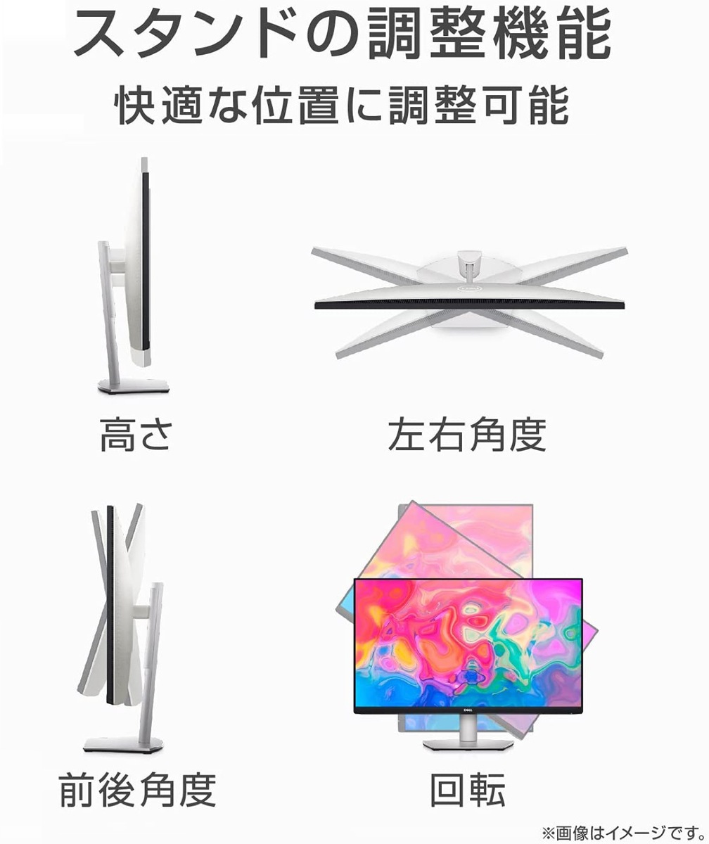 楽天市場】Dell S2722QC 27インチ 4K UHD IPS USB-C モニター 65W PD