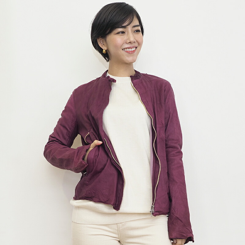 Sisii シングルライダース Mサイズ 希少WALDESジップ sisii（シシ）の