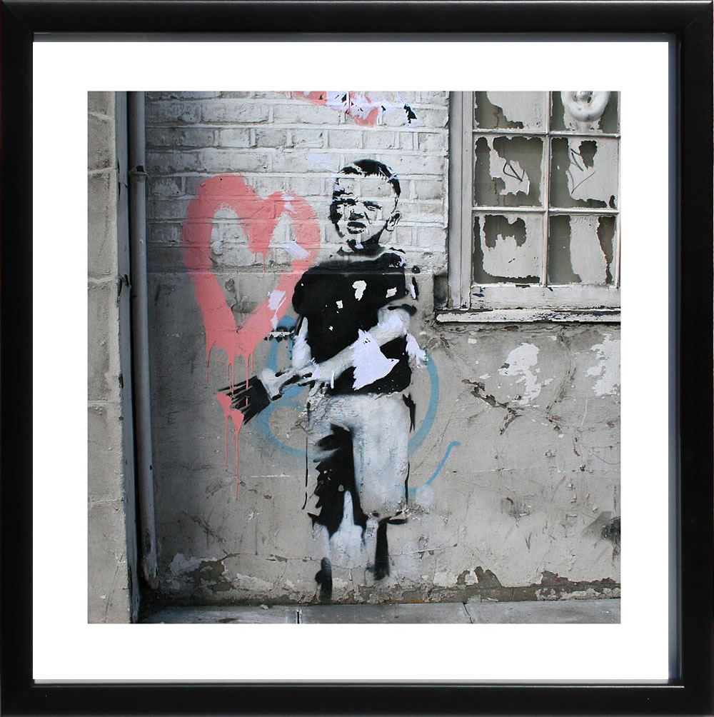 バンクシー Banksy Power Now エスタンプ リトグラフ