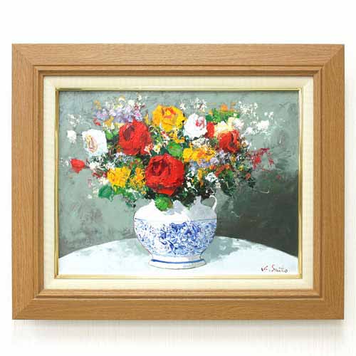 こぶし 油絵 F4(242×333mm) こぶし 油絵 F4(242×333mm) こぶし 油絵 F4