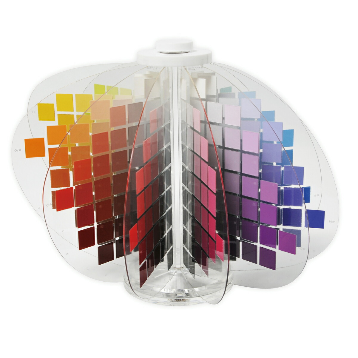 日本色彩研究所 色立体模型 10色相 マンセル 色体系 B5判 10枚 Amazon