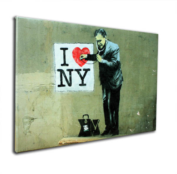 楽天市場】【マラソン限定クーポン】バンクシー アートパネル BANKSY