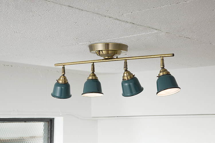 スタジオワークスタジオ 4灯 シーリング ライト AW-0499 リモコン付き