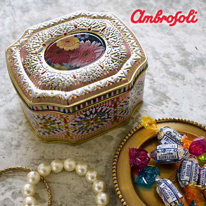 楽天市場】アンブロッソリー キャンディ デイジー缶 ティン缶入り