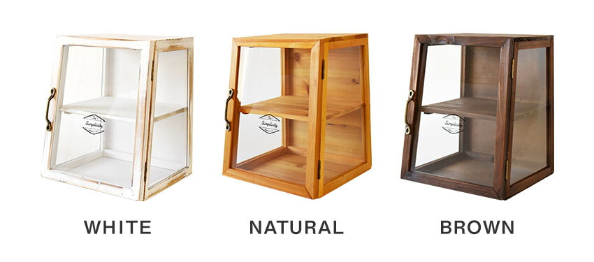 楽天市場】アンティーク調 収納棚 ミニガラスケース ショーケース