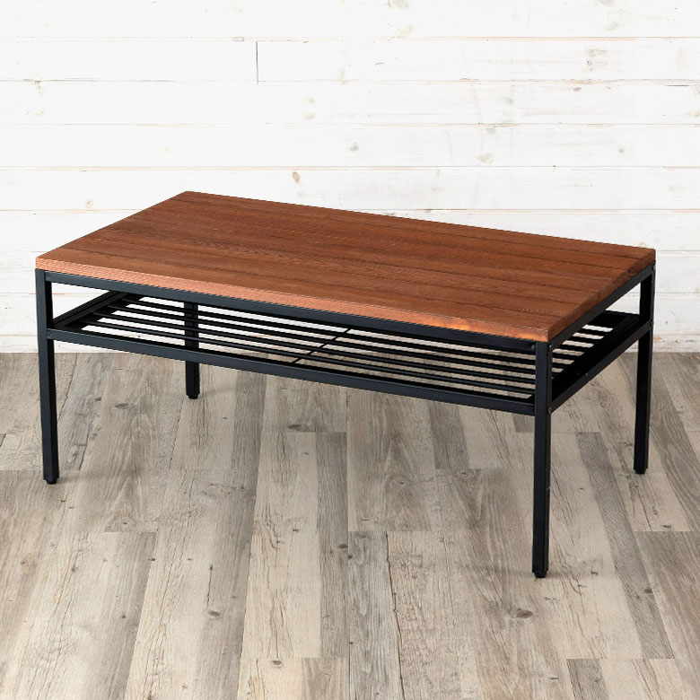 楽天市場】コーヒーテーブル ローテーブル アイアン フレーム テーブル