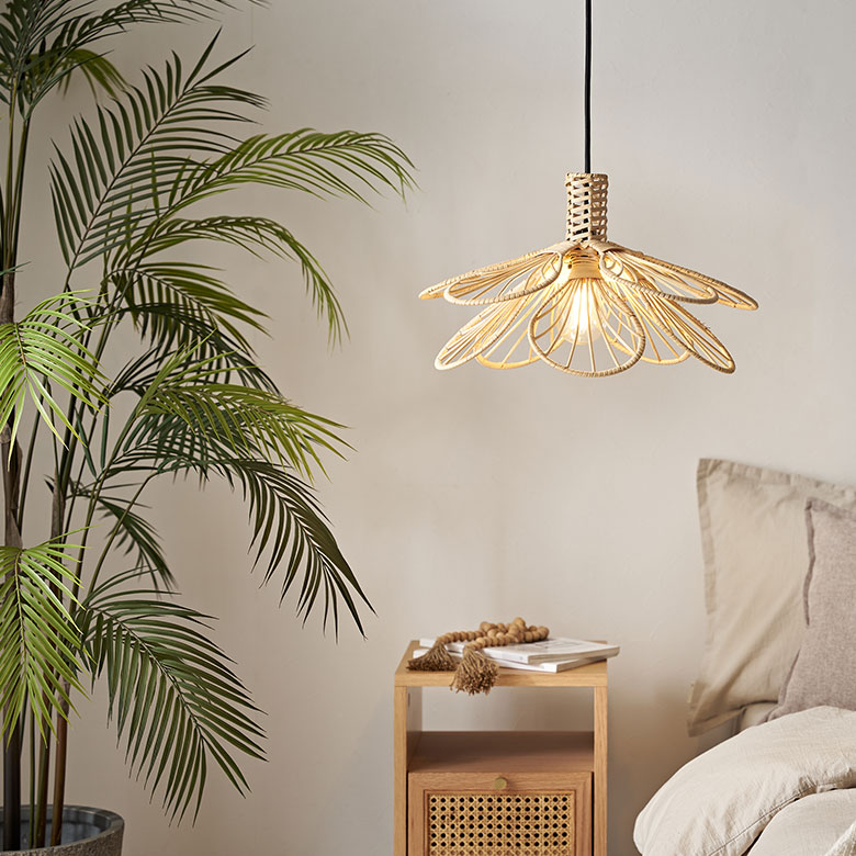 早い者勝ち価格♪ アンティーク 花リム ランプシェード ペンダント