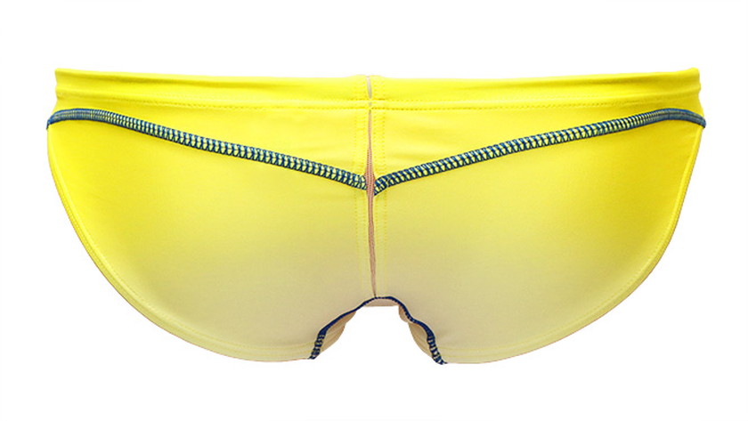 Yellow:S】AQUX 競パン surf 透け 【Yellow:L】AQUX Simple Sheer 競パン