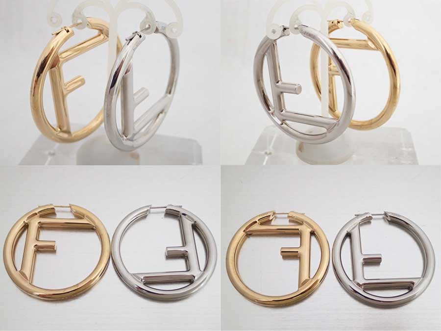 楽天市場】フェンディ FENDI ピアス Fロゴ エフ イズ フェンディ