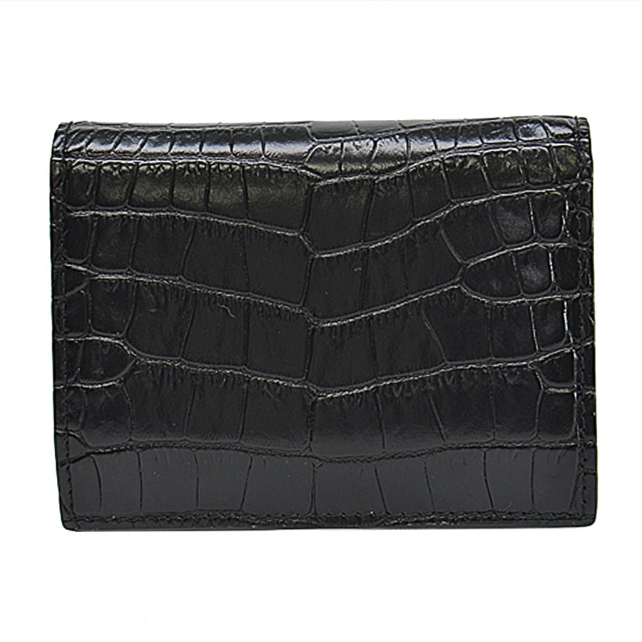 楽天市場】ミュウミュウ MIU MIU 財布 クロコ型押し ブラック レザー