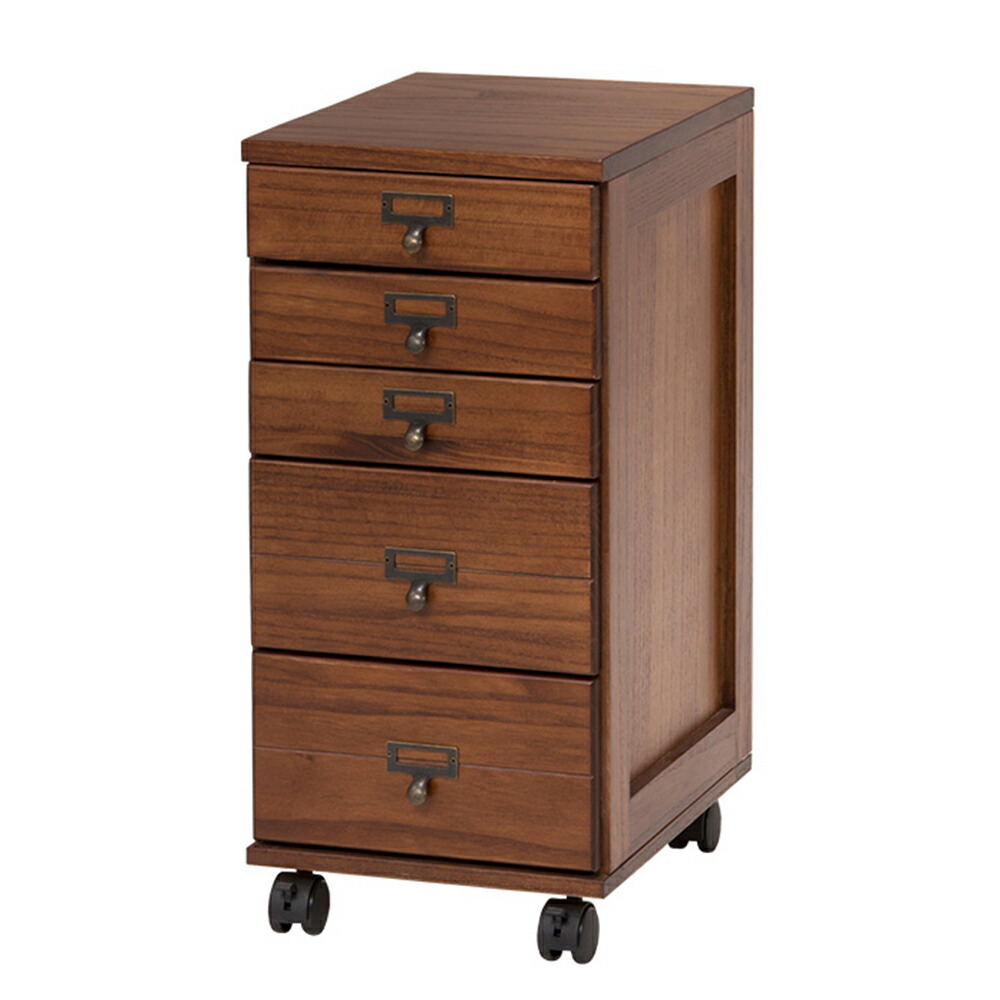 木製 書類棚 箪笥 タンス レトロ コロ付き G7821 木製 書類棚 箪笥