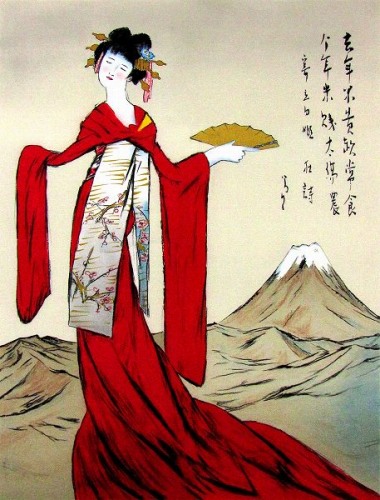 楽天市場】【版画・絵画】竹久夢二『立田姫』ジクレー□限定300部