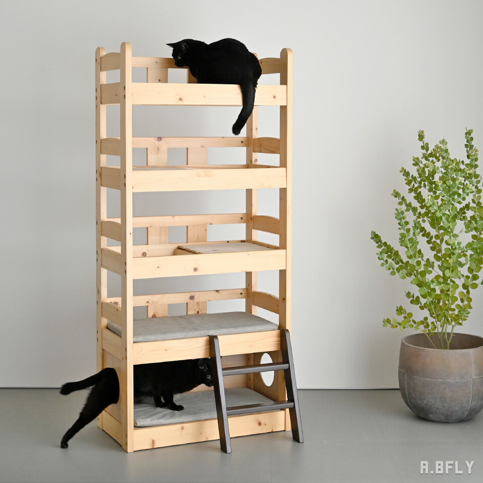 楽天市場】ペットベッド キャットベッド キャットタワー 5段ベッド 5段