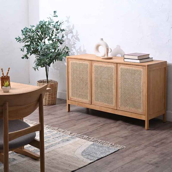 楽天市場】チェスト 120cm幅 キャビネット シェルフ サイドボード