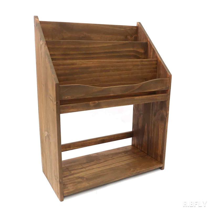 楽天市場】木製 マガジンラック ハンドメイド ウッド 本棚 パイン材