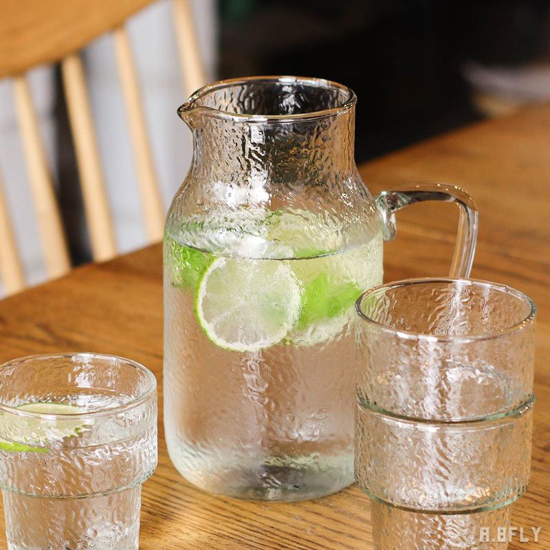 ガラス 角 ピッチャー ハンドメイド グリーン 希少 ヴィンテージ 工芸