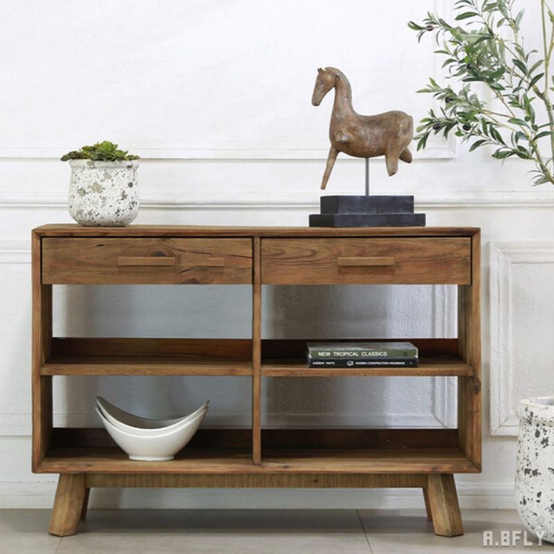 アンティーク 古木 オープンラック 店舗 棚 ラック 【公式通販】