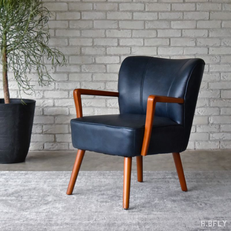 楽天市場】アームチェア ラウンジチェア カフェチェア リビング 書斎