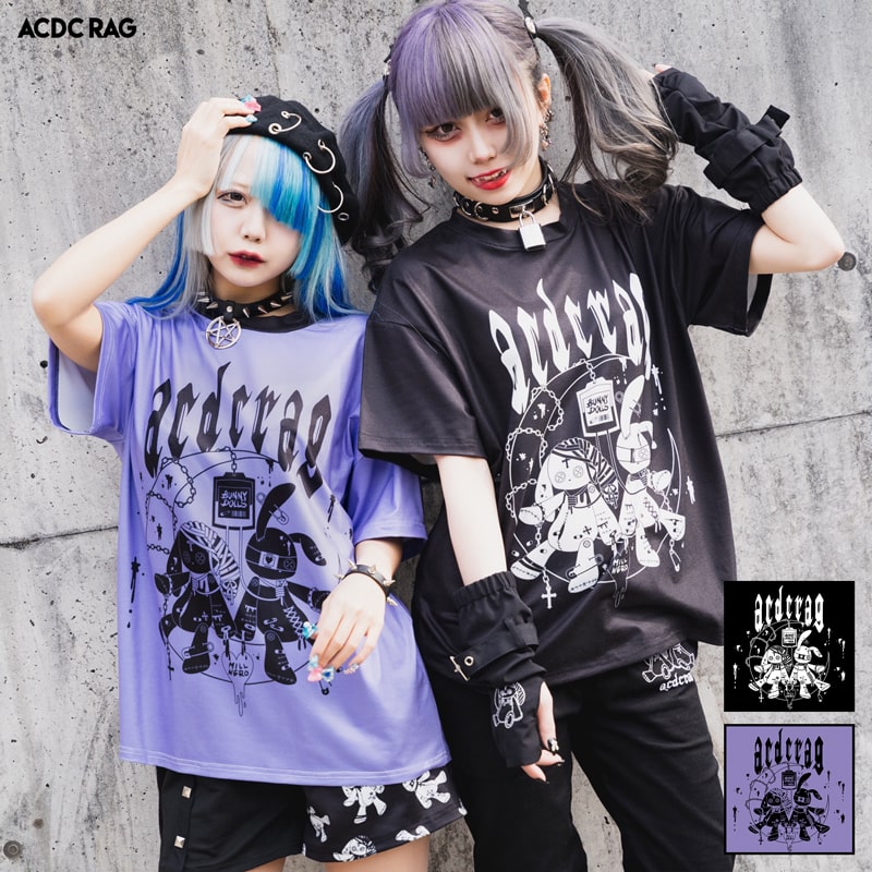 楽天市場】ムーンバニードールズ Tシャツ 半袖 パンク ロック V系