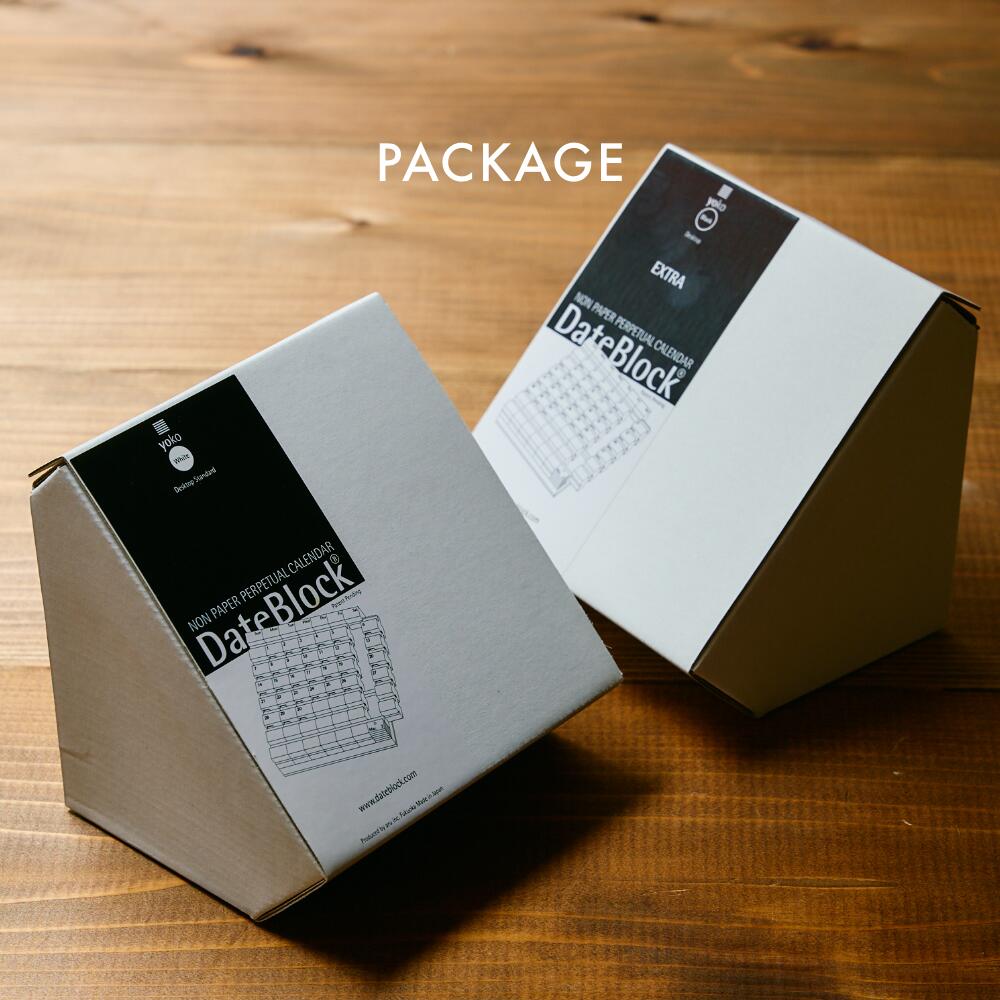 楽天市場】《全2色》actwork's デートブロック ヨコ 万年カレンダー