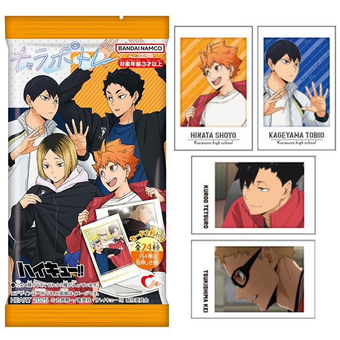 ハイキュー タワレコ 日向翔陽 孤爪研磨 影山飛雄 クリアカード BOX