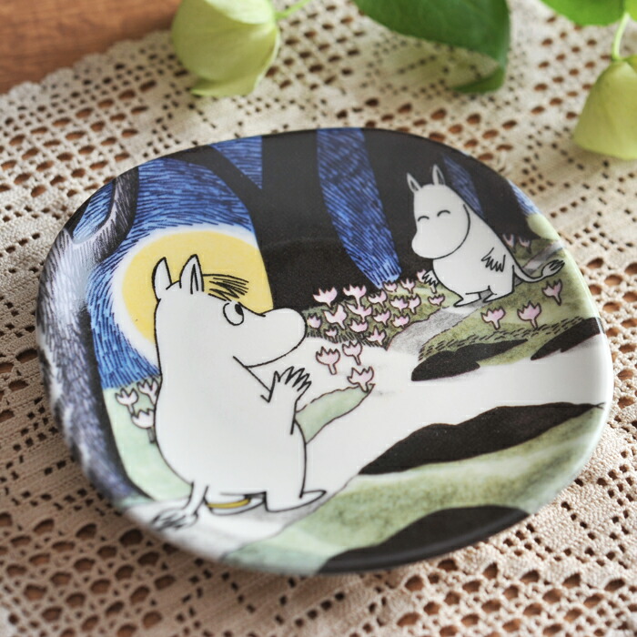 楽天市場】アラビア arabia ムーミン ミニウォールプレート 遭遇