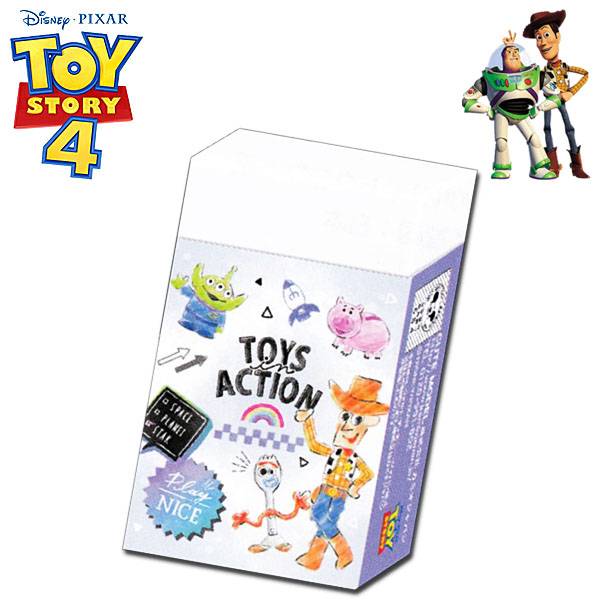 楽天市場】トイ・ストーリー4 まとまるくん消しゴム パープル