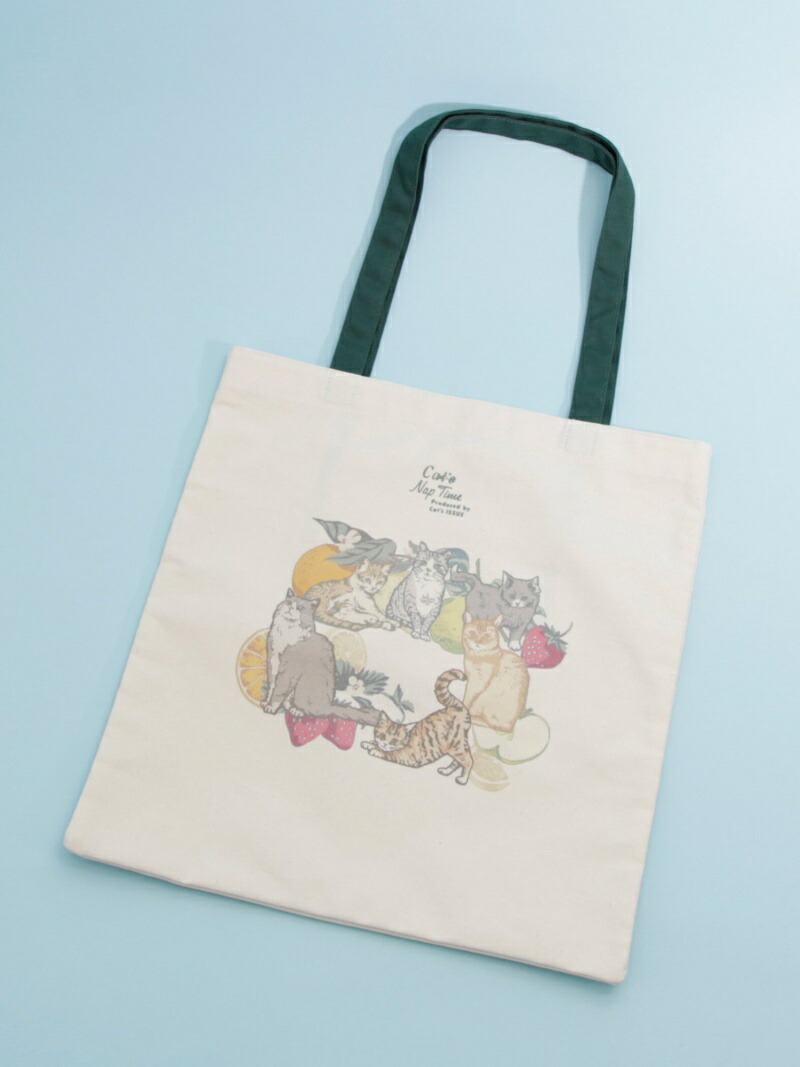 楽天市場】Cat's NapTime/サブキャンバストートバッグ Afternoon Tea