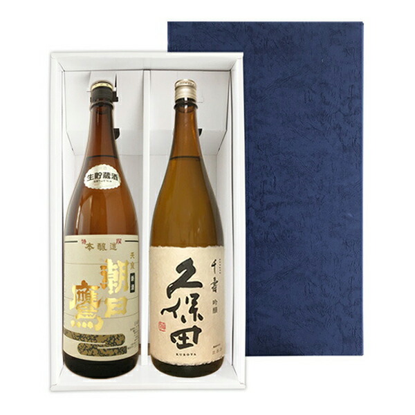 朝日鷹 2本セット　箱なし 楽天市場】朝日鷹 特撰本醸造（生貯蔵酒・低温貯蔵酒）飲み比べセット