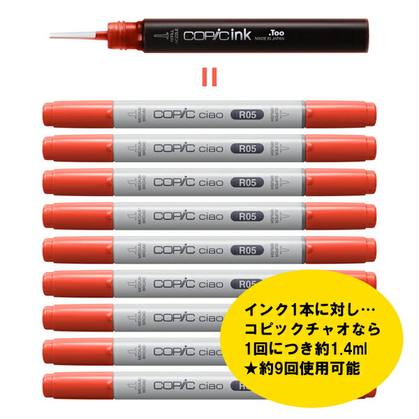 楽天市場】コピックインク 110 COPIC 補充インク 12ml Black 黒