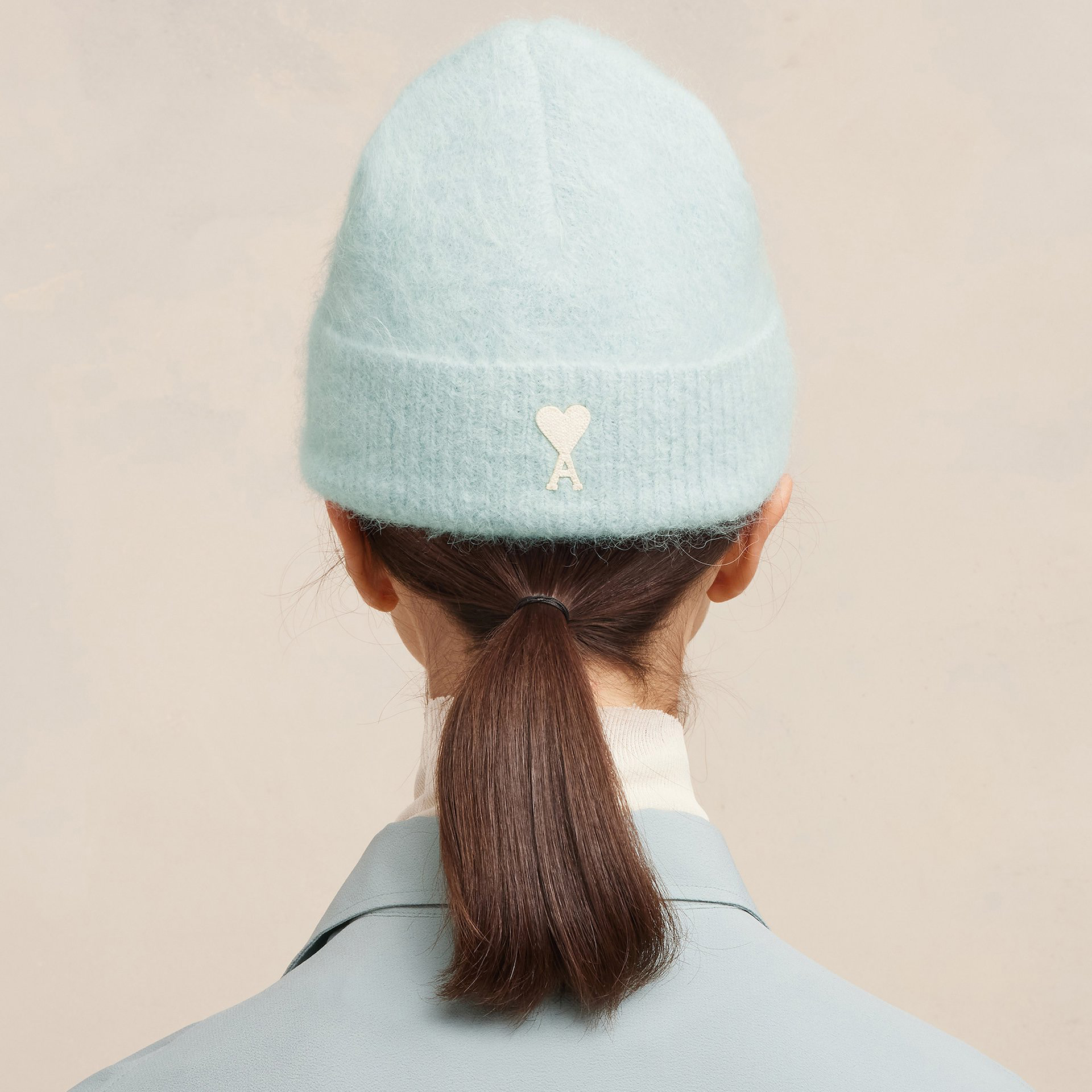 楽天市場】AMI PARIS｜アミパリ ハートロゴ入り アルパカ ウール