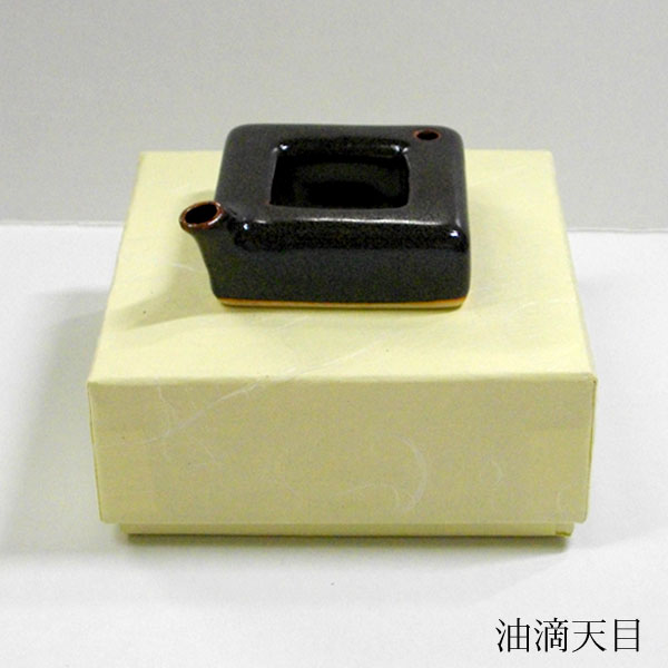 楽天市場】【お買い物ﾏﾗｿﾝ☆ﾎﾟｲﾝﾄ最大10倍】四角型 ミニ水滴（油滴天目