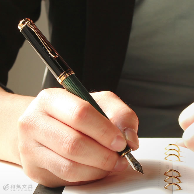 楽天市場】名入れ 無料 ペリカン Pelikan スーベレーンM400 グリーン