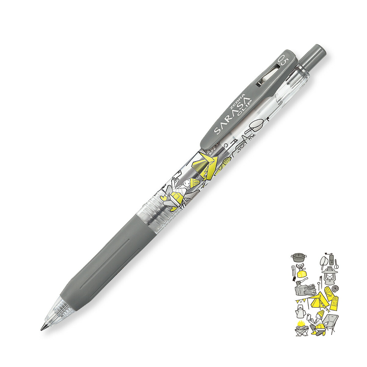 楽天市場】ゼブラ ゲルボールペン サラサクリップ0．5 Y2 ぷちとり