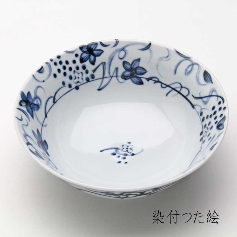 楽天市場】【青風】染付ラーメン鉢 径19.5cm 麺鉢 丼 どんぶり 丼ぶり