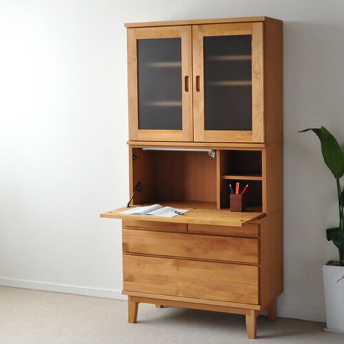 楽天市場】ライティングビューロー デスク＋上置セット OK-MNC 幅90cm