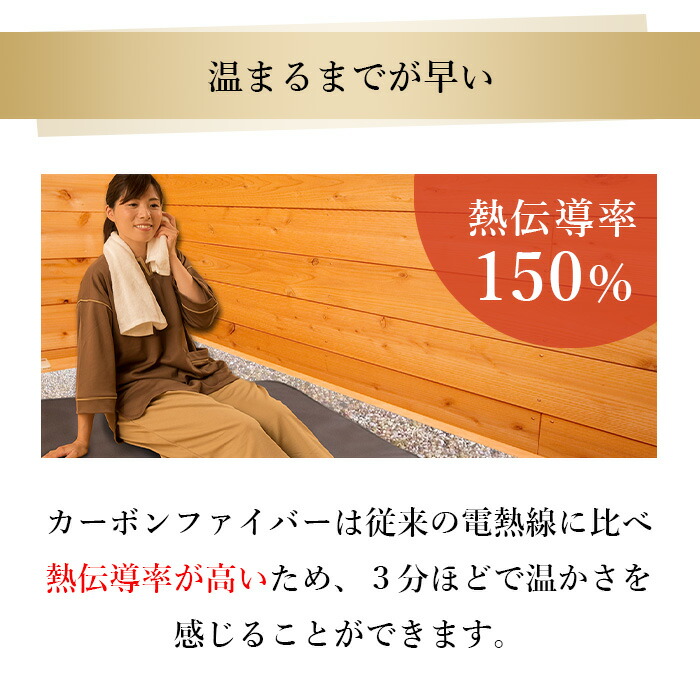 楽天市場】【日本製】岩盤浴ヒートマット 遠赤外線で体の芯から整える