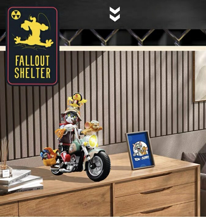 WarnerBrosトムとジェリー フィギュア レトロバイク 52toys 楽天市場