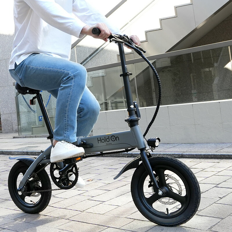 楽天市場】電動自転車 折りたたみ 6色 Hold On Q1J【開封検品済み