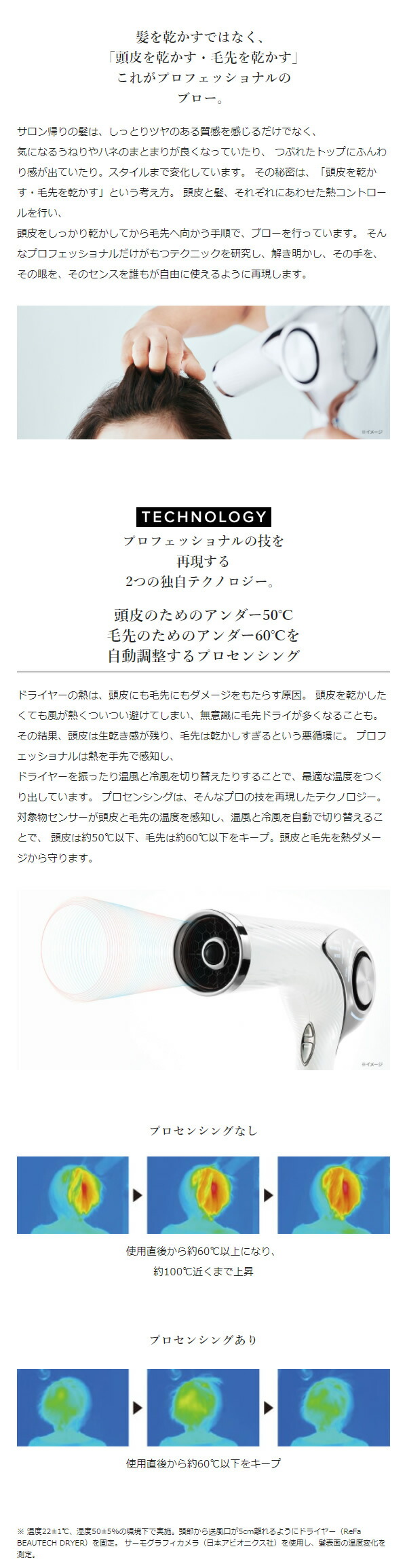 楽天市場】【正規販売店】MTG リファ ビューテック ドライヤープロ