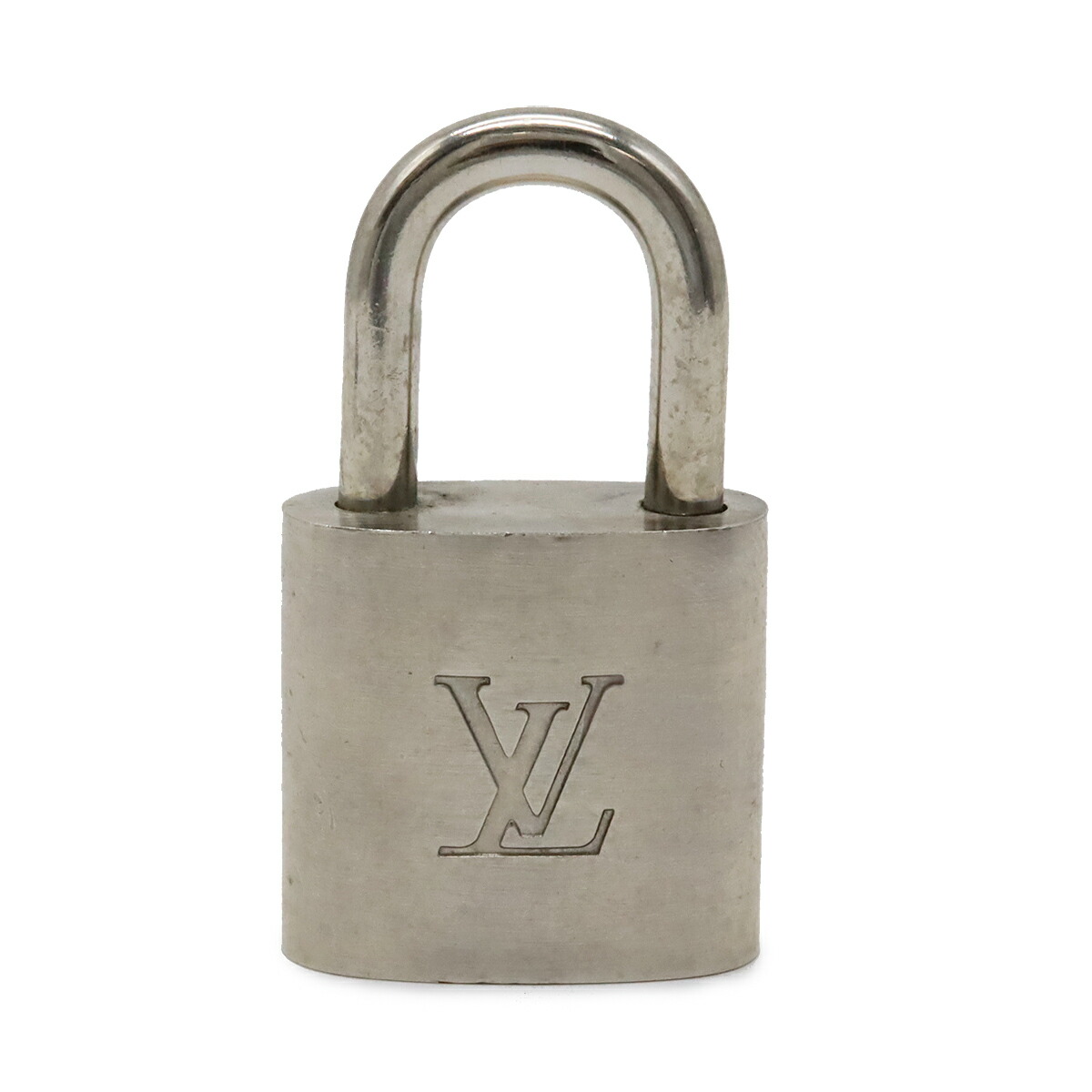 ルイヴィトン 美品 パドロック 南京錠 No.322 ブラックシルバー 鍵X2