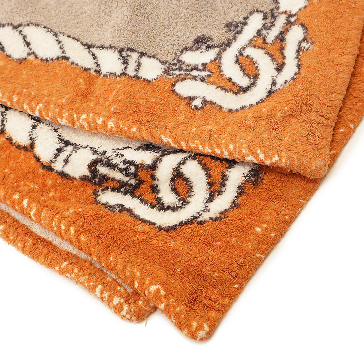 HERMES キリンデザイン バスマット ビーチタオル バスタオル 美品