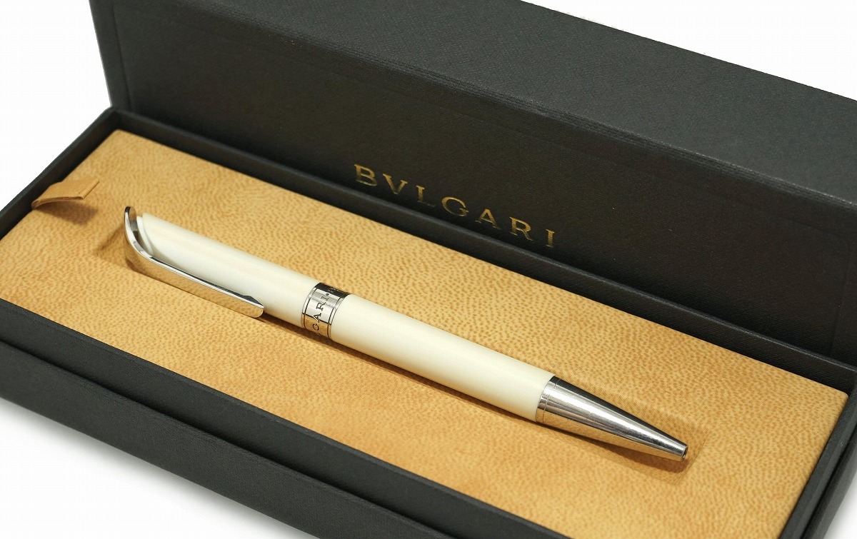 BVLGARI ボールペン 黒 専用ボックス付き 【公式通販】