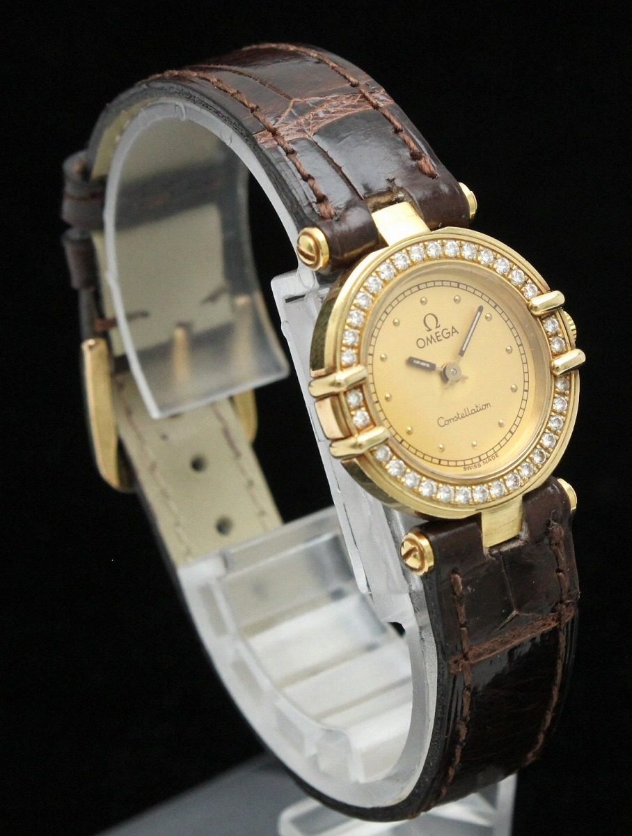 楽天市場】【ウォッチ】OMEGA オメガ コンステレーション YG イエロー