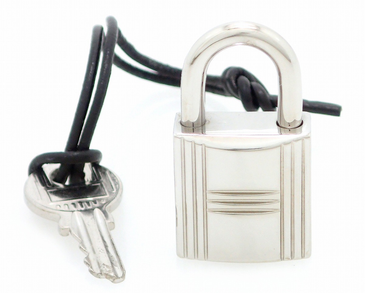 楽天市場】【新品仕上げ済】HERMES エルメス カデナ パドロック No.64