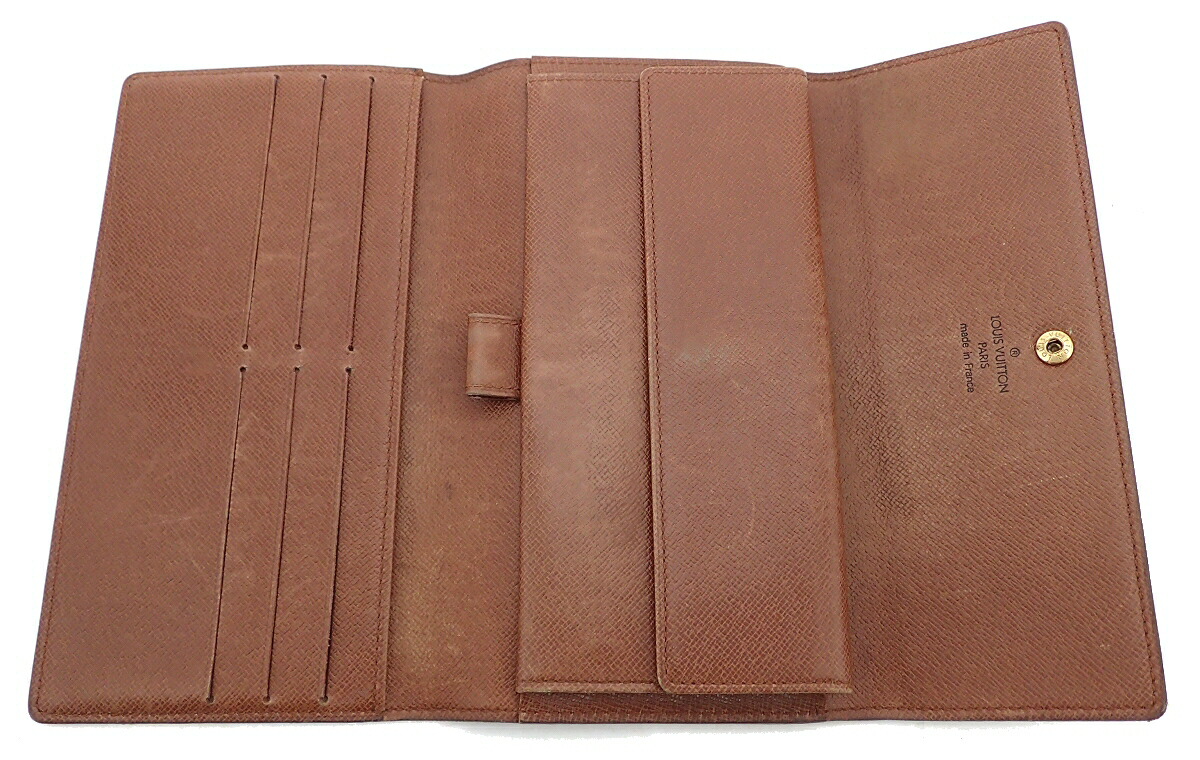 ルイヴィトン ポルトトレゾール インターナショナル モノグラム 長財布