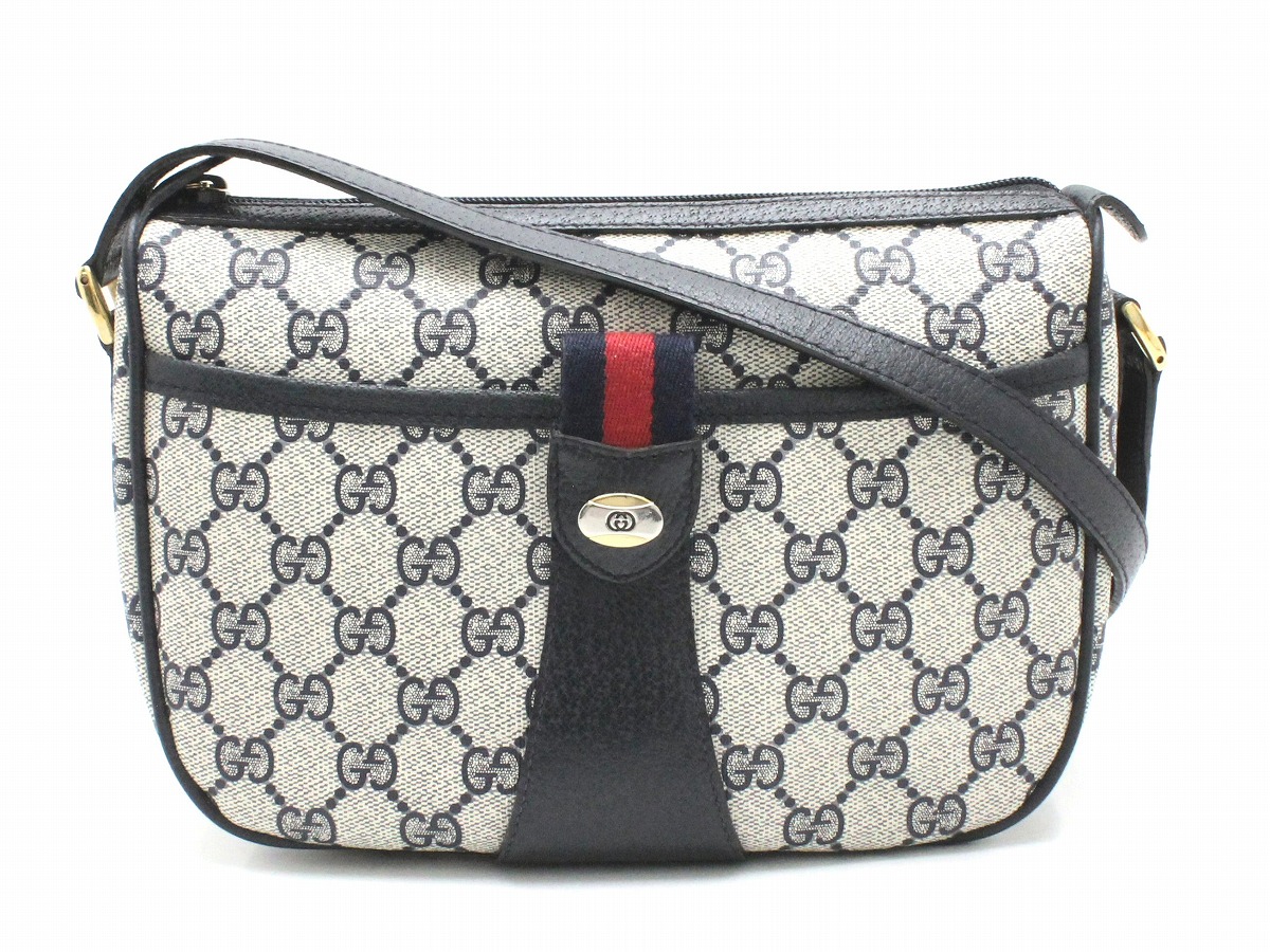 GUCCI グッチ オールドグッチ GG柄 ショルダーバッグ 斜め掛け バッグ
