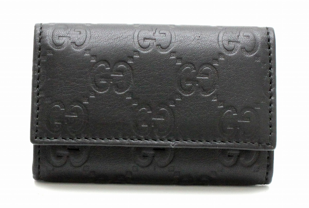 楽天市場】【新品未使用品】GUCCI グッチ グッチシマ レザー カーフ 6